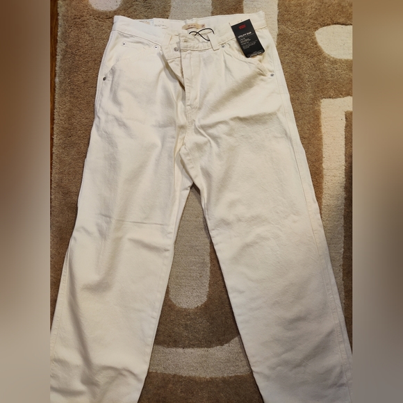 Levi's Dad Utility Straight Leg Jeans in Ecru, size 29 - Picture 5 of 8